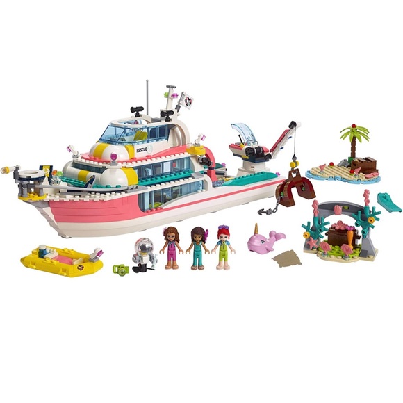 LEGO Rescue Mission Boat LEGO Friends (41381) - Picture 4 of 8